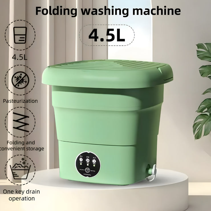 Foldable 2-in-1 Wash&Dry Bucket