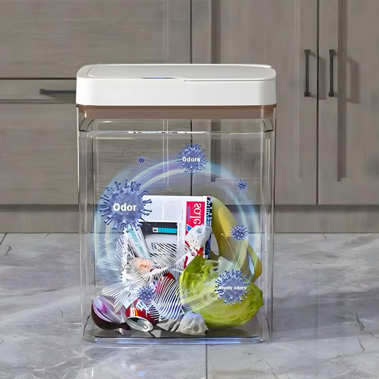 Smart Trash Bin with Automatic Lid