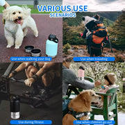 3-in-1 Stainless Steel Dog Water Bottle